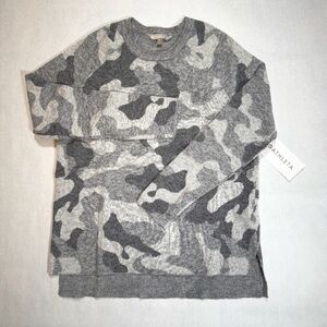 Athleta | Undercover Camo Pullover Sweater Medium ***NEW with tags***